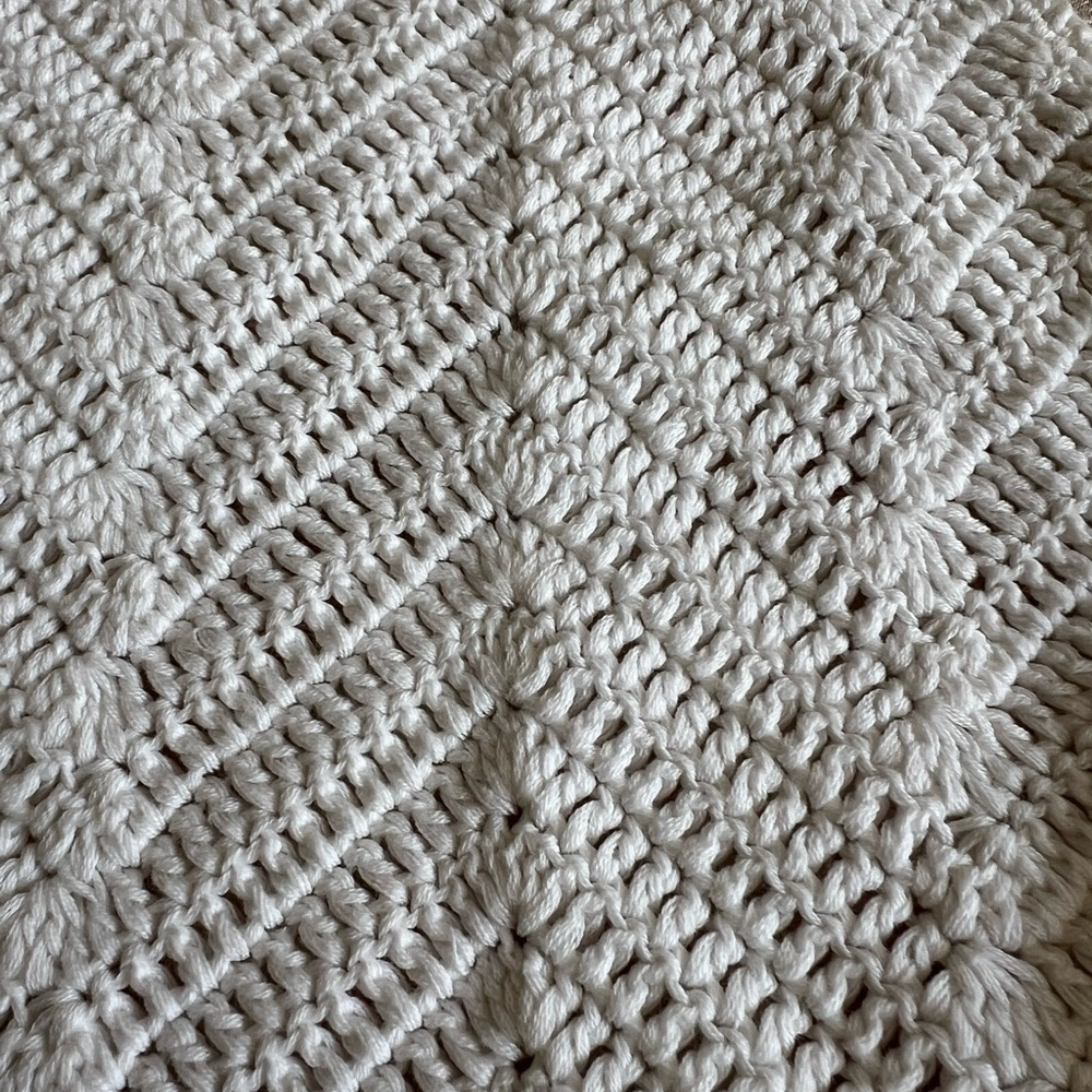 INTERMIX CROCHET HALTER TOP SIZE P - Picture 2 of 5